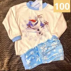 新品　アナ雪　オラフ　パジャマ　100㎝ 男の子女の子　薄手裏起毛