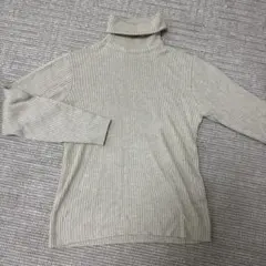 ✨美品✨　ダブル　タートルネック　ニット