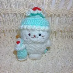 再販！【しろたんぽてぽてマスコット用】まるでクリームソーダになっちゃったセット