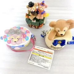 東京ディズニーリゾート ダッフィー スナックケース ハロウィン置物