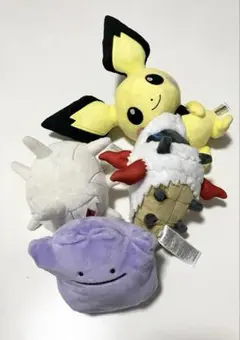 ポケモン ぬいぐるみ マスコット 4体セット - メルカリ