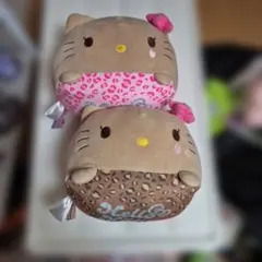 ハローキティ　コロふわねそべりクッション　2点セット　まとめ売り