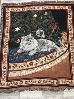 新品 ナタリーレテ タペストリー ラグ 153×90cm キャット ねこ ネコ 