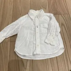 無印　長袖シャツ80センチ