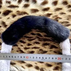 ミンク　ハンドルカバー／黒紺色　Ｍサイズ品Ｓ／GAKE日本製❣️