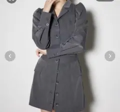 rienda ラップパターンミニワンピース