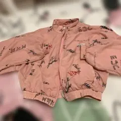 ♡adidas♡グラフィック ブルゾン ピンク Mサイズのサムネイル