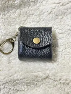 本革　コインケース キーホルダー　 コンパクト財布