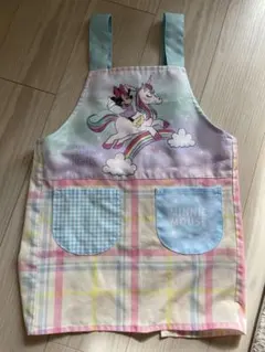 ディズニー ミニーマウス エプロン 110-130cm
