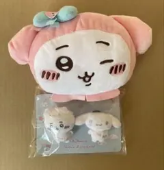 ちいかわ サンリオ シナモロール　ぬいぐるみブローチ　マイメロ