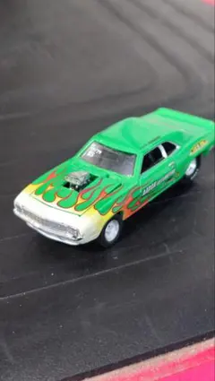 カスタムカー グリーン フレイムデザイン 1/64