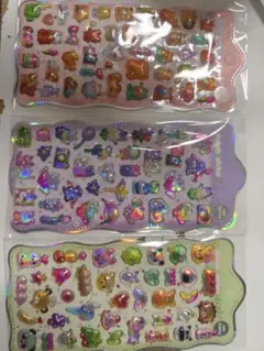 キャラクターシール6枚セット ボンボンドロップシール系