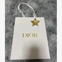 Dior ショッパー　星ゴールドスターチャーム付き