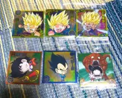 ドラゴンボールシールウエハース未開封6枚セット