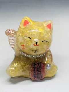 オルゴナイト招き猫No.472
