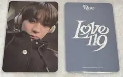 RIIZE LOVE119 SM TOWN STORE トレカ 特典 アントン