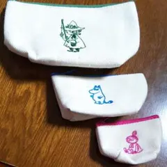 最終値下げ!!ムーミン ポーチ3点セット