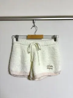 新品 gelato pique ショートパンツ ホワイト ピンク　フリーサイズ