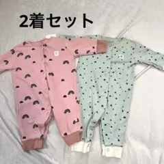 next baby ロンパース 2着セット　3〜6ヶ月