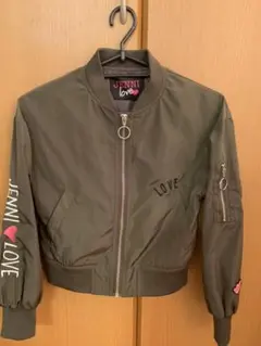 ジェニィ　MA-1 ブルゾン カーキ