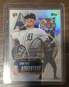 Topps Jace Jung RC ホームフィールドアドバンテージ