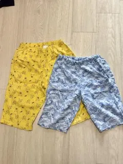 ユニクロUNIQLOポケモン柄ハーフパンツ2枚セット 130140ラコステ