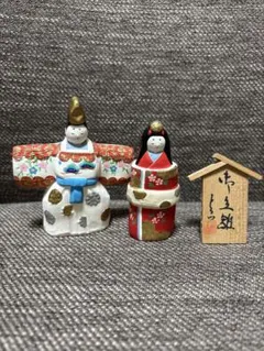 立ち雛 陶器