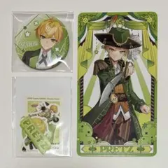 AMPTAK ぷりっつ 缶バッジ タロット ステッカー