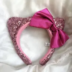 【USJ】　キティ　カチューシャ　ピンク