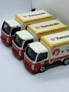 トミカ 山崎製パン トラック 3台セット ヤマザキパン エルフ ミニカー 廃盤のサムネイル