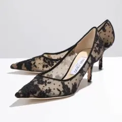【取置】Jimmy Choo LOVE65 ORE パンプス BL 34