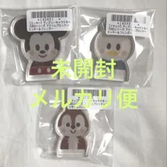 【未開封】 ディズニーキャラクター KIDEAシリーズ アクリルブロック 3つ