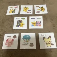 ポケモンシール8枚セット