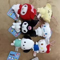 ハローキティ クロミ ポムポムプリン ぬいぐるみセット - メルカリ