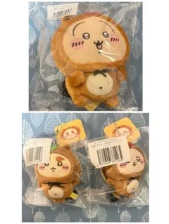 ちいかわ　たぬきだもんくじ　Ｂ賞うさぎ、Ｃ賞シーサー／ラッコ　３個セット