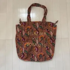 ニコアンド花柄トートバッグ
