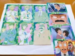 名探偵コナン　オーロラアートコレクション　安室透　風見　高木　佐藤　目暮　毛利