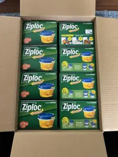 【新品】ジップロック スクリューロック 473ml 8個セット 旭化成 保存容器のサムネイル