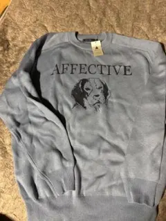 AFFECTIVE 犬デザイン ニットセーター