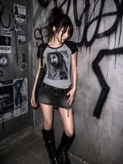 TORNADO MART Vネック Tシャツ お兄系 平成 V系 archive - メルカリ