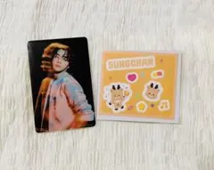 RIIZE オンラインくじ クリアカード デコステッカー ソンチャン ウラッバム