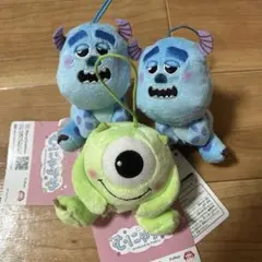 Disney PIXER むにゃすやぬいぐるみマスコット モンスターズインク