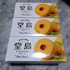 【大人気】堂島プレミアムバウム プレーン 3個セット♡
