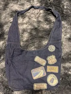 HYSTERIC GLAMOUR デニム トートバッグ ワッペン　美品