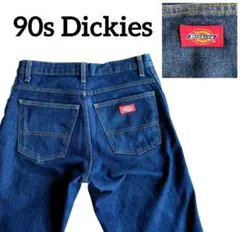90s Dickies ディッキーズ ワイドデニム 赤タグ 874