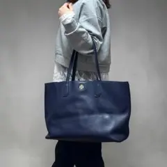 美品✨TORY BURCH トリーバーチ　大容量　トートバッグ　A4可能　肩がけ