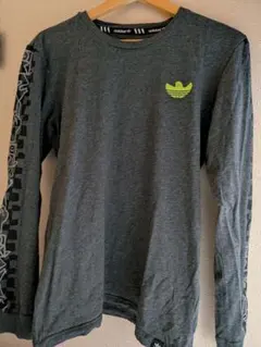 adidas×Mark Gonzales グレー 長袖カットソー L