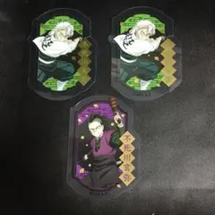 鬼滅の刃 クリアステッカー ステッカー 不死川実弥 不死川玄弥