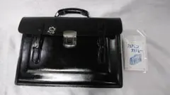 牛革製　学生鞄　レトロ　昭和　未使用品