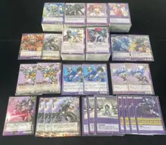 ガンダムウォーカード 紫まとめ売り⑬ 648枚 ラクスクラインなど　ダブルオー